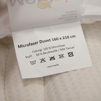 Couette duvet vegan – couette d'été, 260 gr/m²