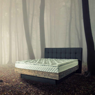 Holzwasserbett Altholz Braun